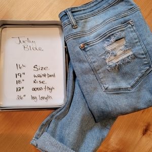 Judy Blue size 16 boyfriend jeans
